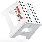 7 5 Inch Folding Step Stool Foldable Stool Height Kids Step Stool  176 Lb Cap   