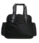 Adidas Sport To Street Tote Bag duffel 3 Stripes Tech Ink Blue New Gym Bag
