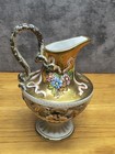Capodimonte Pitcher Ewer Jug  Water Wine Vessel Vintage Rare
