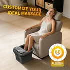 Foot Spa Bath With Heat And Massage  Motorized Shiatsu Foot Massager Tub