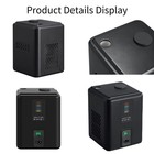 2 Pcs Mini Cold Spark Machine Eremote Wedding Dj Party - Us Stock