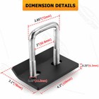2pack 2  Hitch Tightener Stabilizer Anti Rattle Tow Clamp Trailer Lock Down