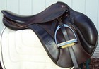 Courbette Lemetex English jump cross Country Saddle - Vision - 17 5  -beautiful 