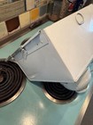 Antique Hoosier Kitchen Cabinet Metal Hand Crank Flour Sifter Bin With Lid   Cap