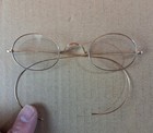 Antique American Optical A o  Co  10k Rose Gold Oval Wire Rimmed Eyeglasses