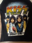 Rare Genuine Vintage 1984 Kiss Concert T-shirt - Raglan small