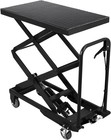 500 Lbs Capacity Hydraulic Lift Table 48  Lifting Height Double Scissor Lift
