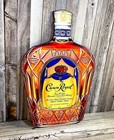 Crown Royal Bottle Whiskey Diecut Metal Tin Sign 17  Man Cave Vintage Bar New