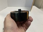 Vintage Black Bakelite Poker Chip Caddy W 100 Catalin Swirl Chips