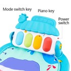 Baby Music Activity Gym Play Mat Piano Crawling Mat Tummy Time 0-36 Months