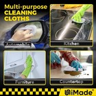 24 Pack Microfiber Shop Towels - Commercial Grade Cleaning Rags  11 5 x11 5
