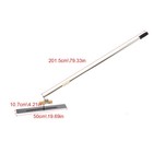 Concrete Trowel Long Handle Cement Surface Smoothing Tool Concrete Tools Silver