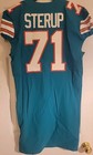 100  Authentic 2017 Miami Dolphins Game Used issued Throwback Nike Jersey Sz 46