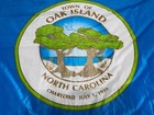 Oak Island North Carolina Flag Polyester City Outdoor House Nc Appx  3   x5    Beach