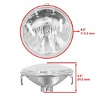 Caltric Headlight   Halogen Bulb For Yamaha Kodiak 400 Yfm400fw 4x4 1996-1998