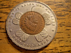 1901 Indian Head Encased Coin  the  Royal Tailors Chicago U s a 
