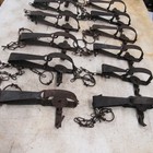 12 Used Victor  1 Long Spring Traps B-1