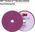 3m Perfect-it Random Orbital Foam Polishing Pad  6  150 Mm  Purple  34127