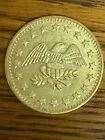 Vintage Parking Token Coin Medallion Eagle Stars
