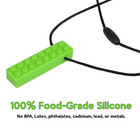 Brick Chew Necklace Chewlery Kids Adults Autism Adhd Biting Sensory Teething Uk