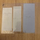 Lot Of 3 Antique Bank Receipts 1856 1860 Pre-civil War
