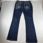 Miss Me Rodeo Queen Boot Cut Jean Womens Size 34 New With Out Tags Hard To Find