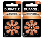 Duracell Activair Mercury Free Hearing Aid Batteries Size 13  8-240   Exp-2029