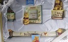 Disney Winnie The Pooh 4 Piece Keepsake Gift Set Newborn Baby Shower In Box