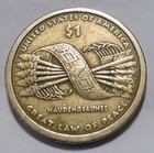 1 Dollar Sacagawea Coin  no Date   Or   Mint Mark  Rare 