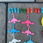 Vintage Topper Dawn Doll Accessories Mixed Lot Shoes Pink Poodle Dog Hangers