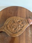 Vintage Wood Brass And Leather Fireplace Bellows