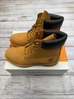 New Timberland 6 Inch Boot Wheat Nubuck Premium Tb010061-713 Men s Size 9  10