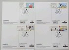 2025 Peanuts Phq Postcard Smilers First Day Snoopy Linus Peanuts Woodstock Pmk