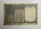 British India Currency  1940 British India 1 Rupee Paper Money Banknote     P  25
