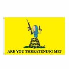 Beavis Are You Threatening Me  Flag 3ft X 5ft   License Plate 12in X 6in Mancave