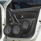2pcs 6 5 Inch Universal Speaker Grills Cover Mesh Guard Protective Case Black