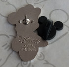 Minnie Mouse Sitting Pink Dress Shoes Monogram Disney Pin