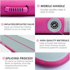 Air Tumble Track Mat Inflatable Gymnastics Tumbling Mat 6 6ft-20ft With Pump