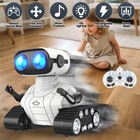 Remote Control Car  Rc Cars Toys For Kids Boys  Robot Rc Stunt Car With Led Eyes