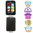 Cell Phone Teether   Cute Baby Teether Black   Kids Pretend Play Toy Fake Phone 