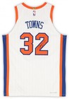 Karl-anthony Towns Knicks Signed Nike White 2024-25 City Authentic Jersey