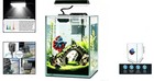 Stylish Ultralight 1 5 Gallon Betta Fish Tank With Led   Filter Included