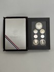 1989-s Us Bicentennial Mint Prestige Proof Set 90  Silver Dollar 7 Coins Ogp Coa