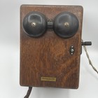 Antique Western Electric 329 Candlestick Telephone   315h Ringer Box
