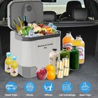 Car Refrigerator Vehicle Fridge Portable Electric Cooler warmer 35qt 12v 110v