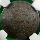 1804 Draped Bust Half Cent Ngc Graded Vf 30 Bn