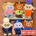 Zootopia Nick   Judy Action Figure Plush Vinyl Doll Cartoon Anime Collectible