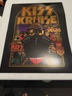 Kiss Kruise Landlocked In Vegas Lithograph Gold Foil Poster Limited Edition