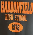 New  W Tag Halloween Movie Haddonfield High School 1978 T-shirt Size S