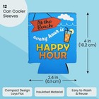 12-pack Funny Neoprene Can Cooler Sleeves For Beer  Bottles  Cruise Gifts  12oz